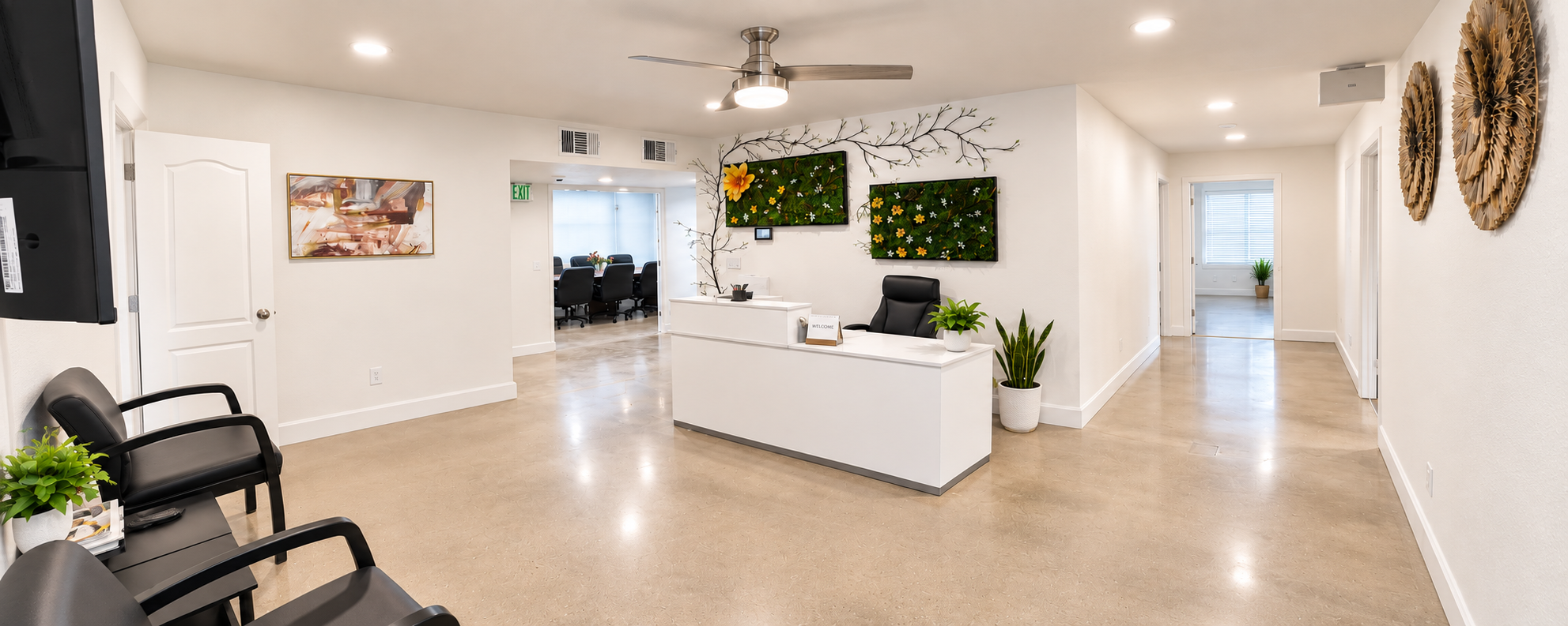 Blue Trenz lobby entrance