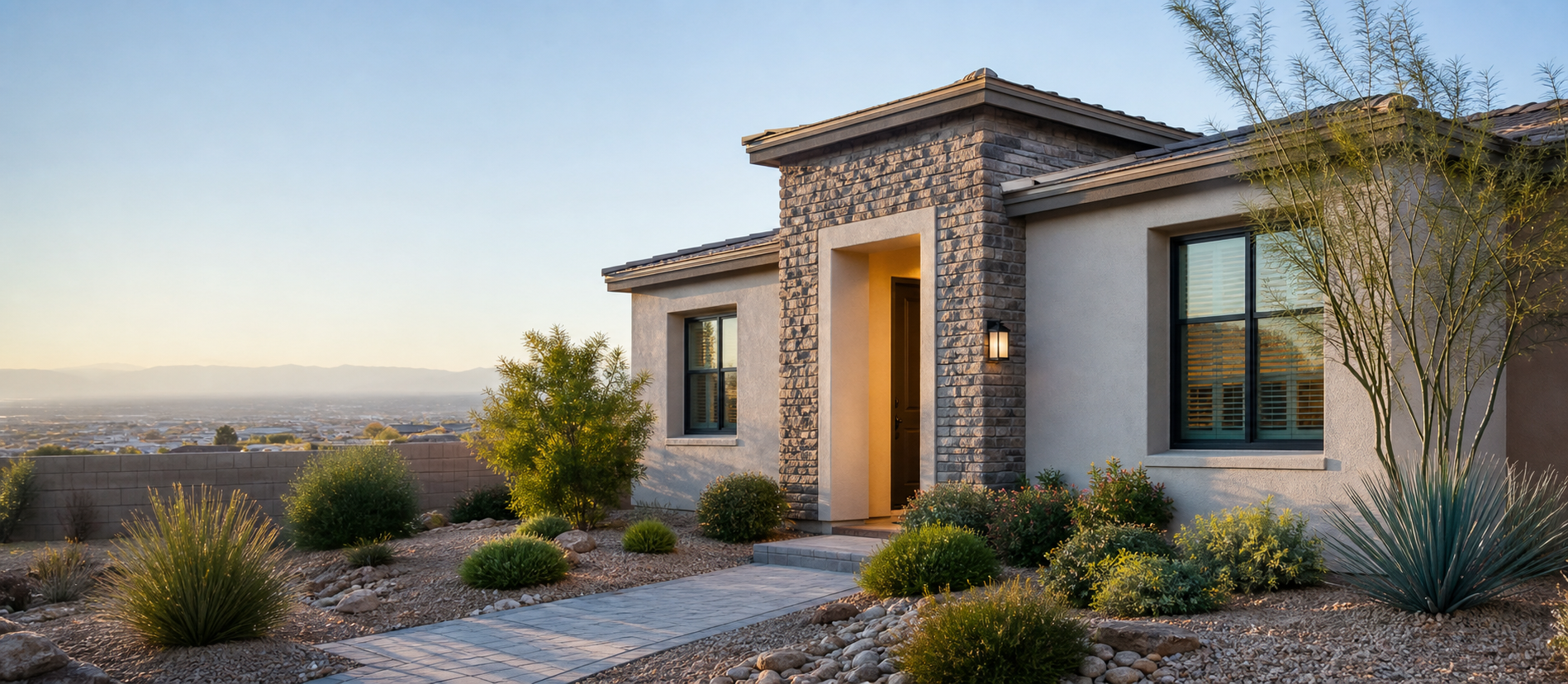 Modern Las Vegas rental home representing Rent Simple property management